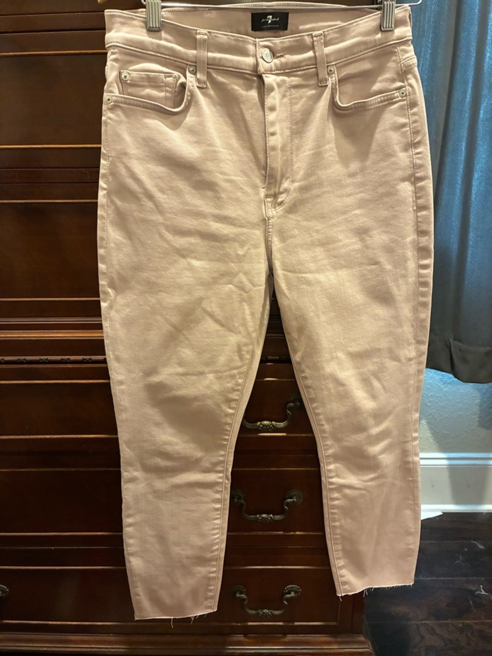 7 For All Mankind Women’s Pinkish Purple Jeans.